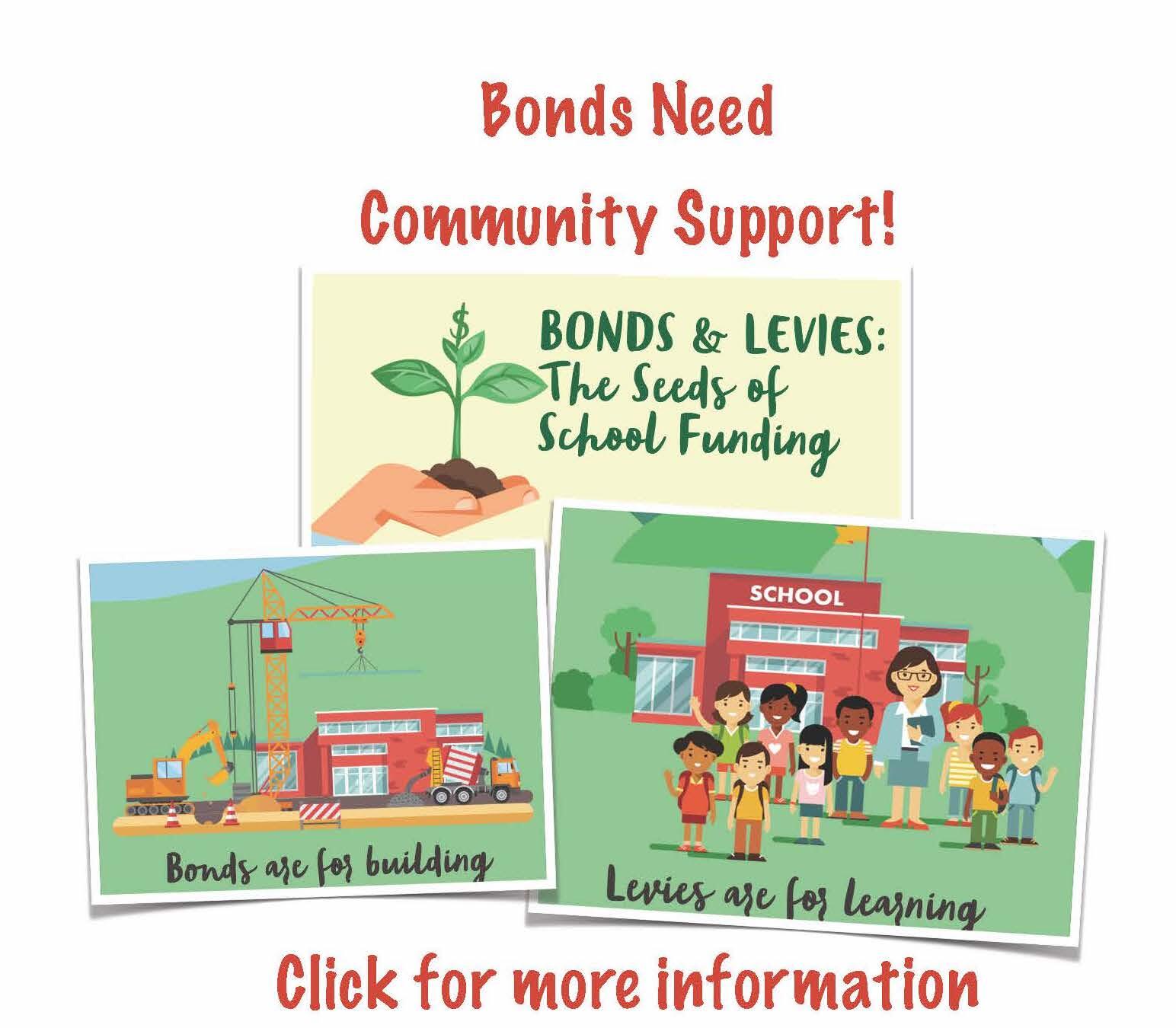 Get more information on how bonds help support your schools!