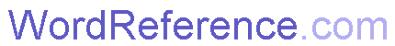 Word Reference website logo